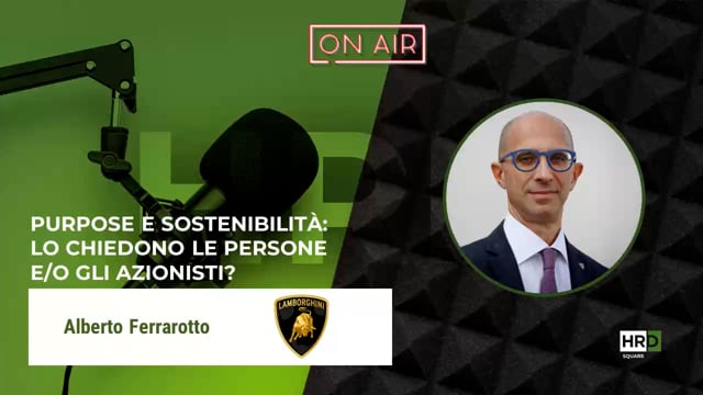 Purpose e Sostenibilità AUTOMOBILI LAMBORGHINI