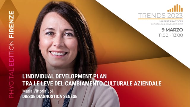 L’Individual Development Plan tra le leve del cambiamento  ...