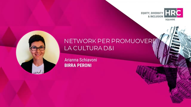 Network per promuovere la cultura D&I BIRRA PERONI
