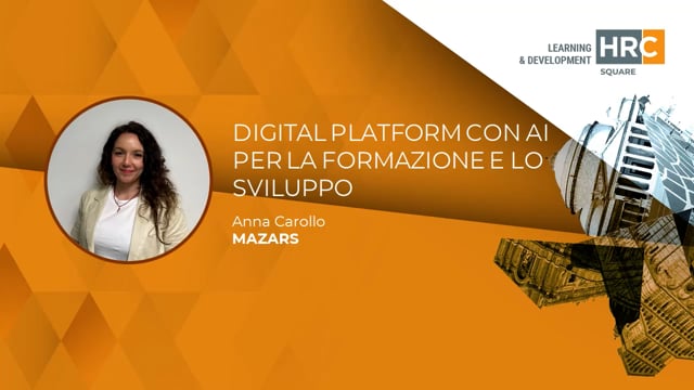 Digital Platform con AI per la formazione e lo sviluppo MAZA ...