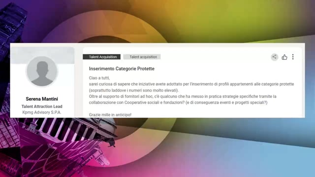 Q&A categorie protette in HRC SQUARE VERALLIA