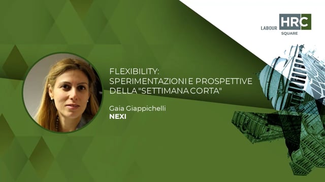 Flexibility: sperimentazioni e prospettive  della settimana  ...