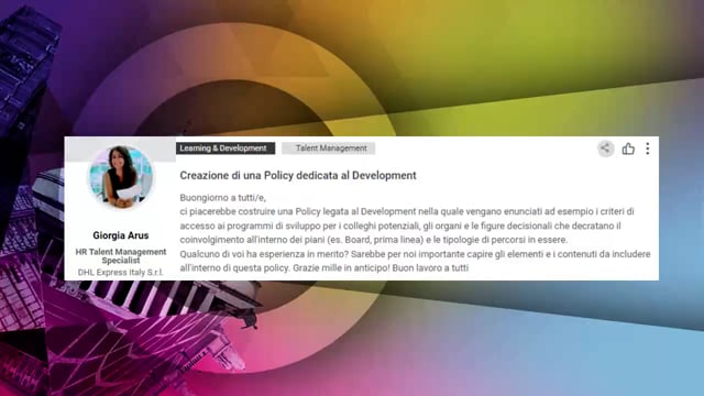 Creazione di una policy dedicata al development FIDIA FARMAC ...