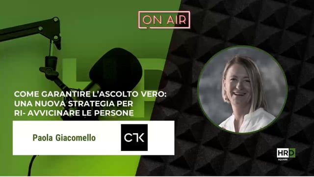 Garantire l’ascolto vero CONSITEK
