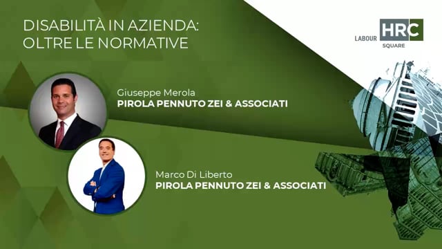 Disabilità in azienda: oltre le normative PIROLA PENNUTO ZE ...