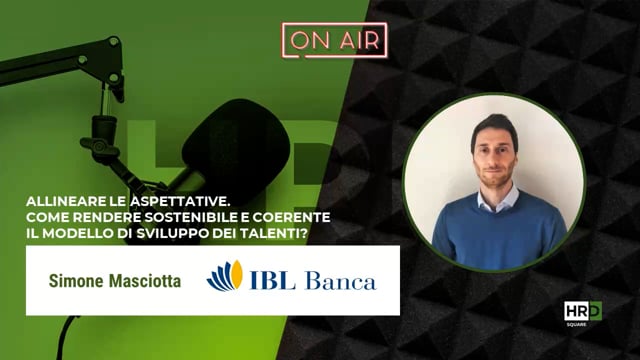 Sviluppo dei talenti sostenibile e coerente IBL BANCA