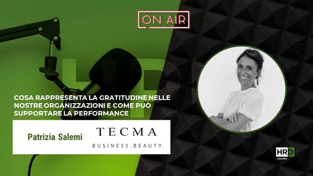 La scienza della gratitudine TECMA SOLUTIONS