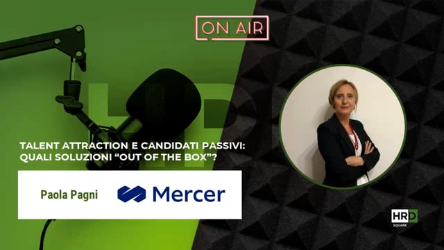 Talent attraction e candidati passivi MERCER