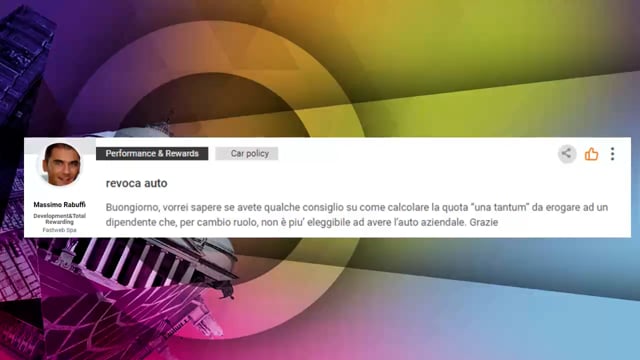 Revoca auto TIM