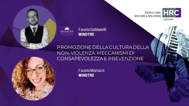 Promozione della cultura della non violenza WINDTRE