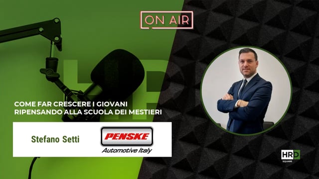 La crescita dei giovani e la scuola dei mestieri PENSKE AUTO ...