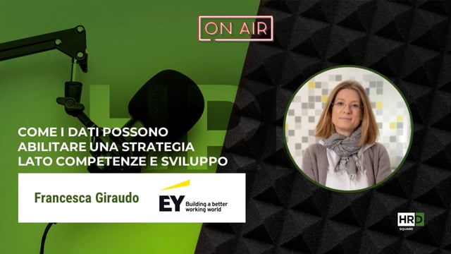 I dati per una strategia di competenze e sviluppo EY