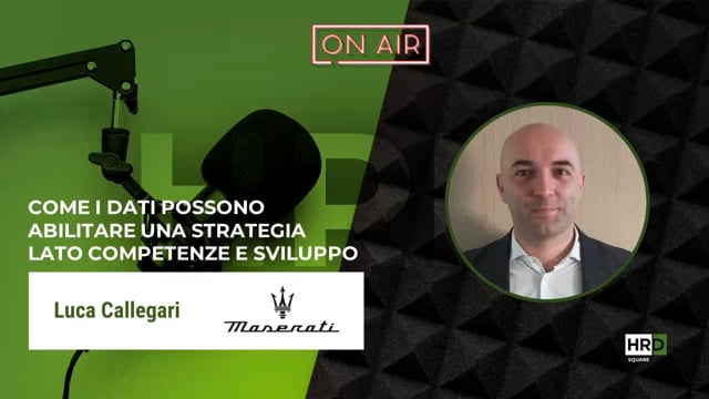 I dati per una strategia di competenze e sviluppo MASERATI