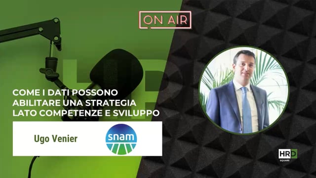 I dati per una strategia di competenze e sviluppo SNAM
