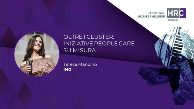Oltre i cluster - iniziative people care su misura ING