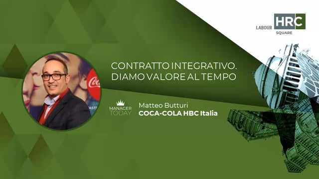 Contratto integrativo. Diamo valore al tempo COCA-COLA HBC I ...