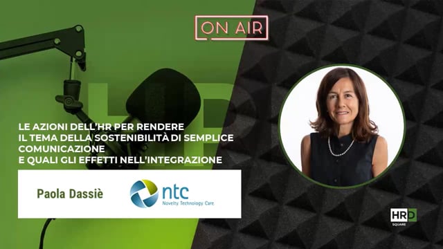 Sostenibilità - tra comunicazione e integrazione NTC PHARMA