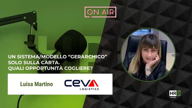 Sistema gerarchico solo su carta - opportunità CEVA LOGISTC ...