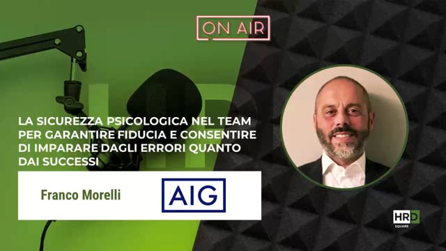 Sicurezza psicologica AIG