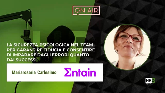 Sicurezza psicologica ENTAIN