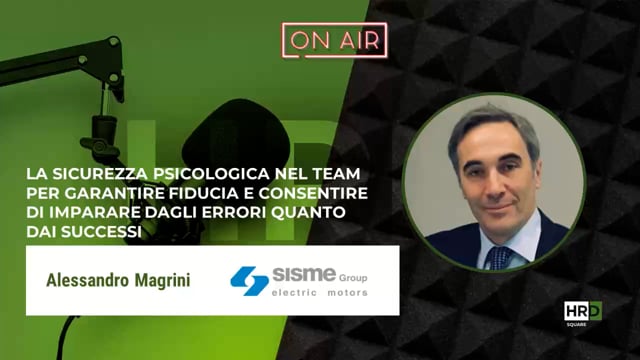 Sicurezza psicologica SISME GROUP