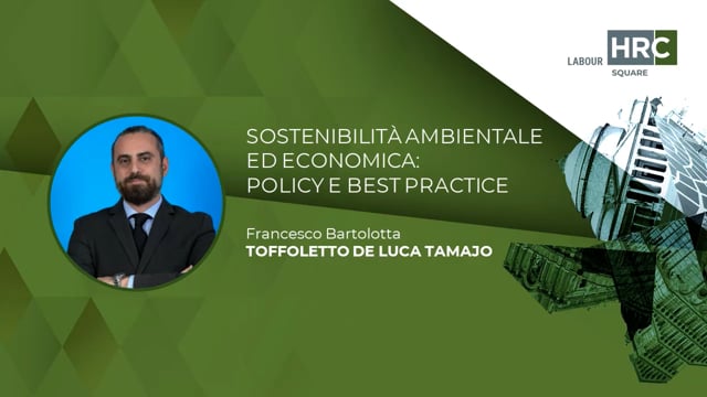 Sostenibilità ambientale ed economica - policy e best pract ...