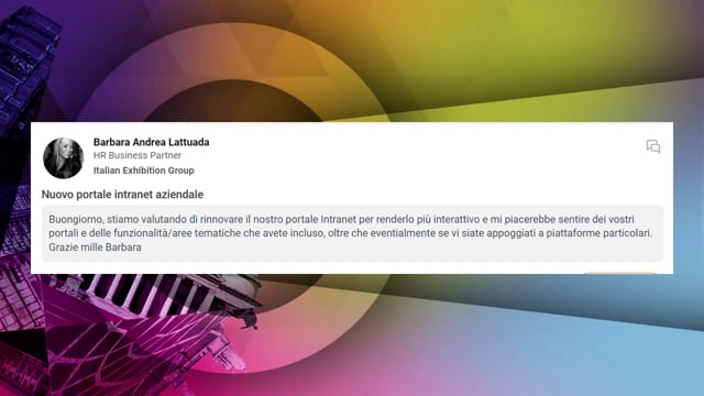 Nuovo portale intranet aziendale SIRTI
