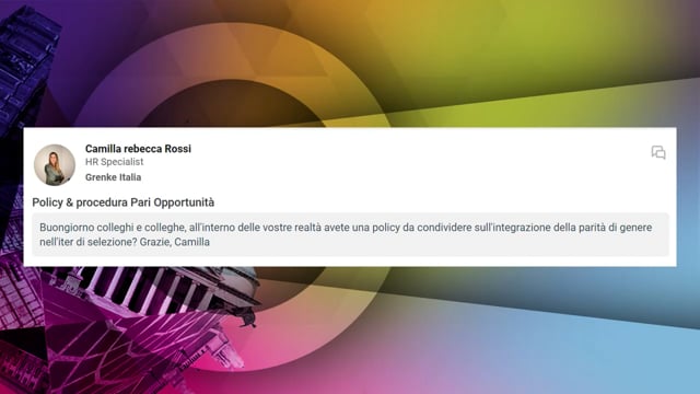 Policy & procedura pari opportunità TELEPERFORMANCE