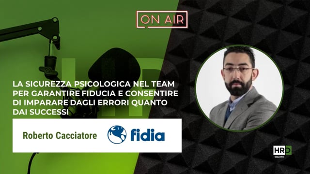 Sicurezza psicologica FIDIA 