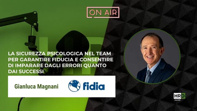 Sicurezza psicologica FIDIA