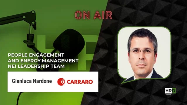 People engagement and energy management CARRARO