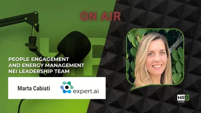 People engagement and energy management EXPERT.AI