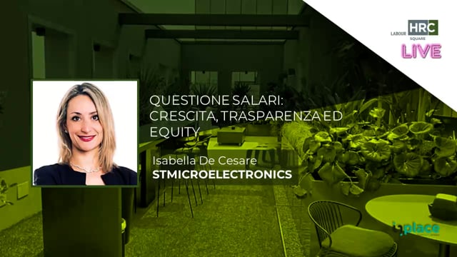 Questione salari. Crescita, trasparenza ed equity STMICROELE ...