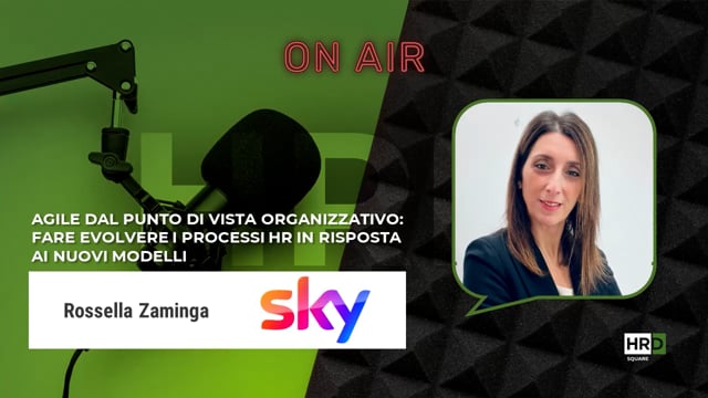 Agile dal punto di vista organizzativo SKY ITALIA