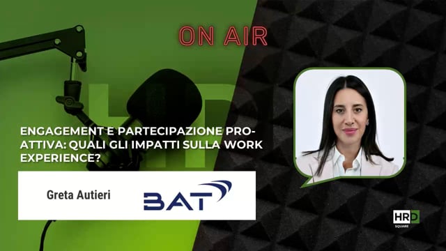 Engagement e partecipazione pro-attiva BAT