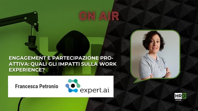 Engagement e partecipazione pro-attiva EXPERT.AI 