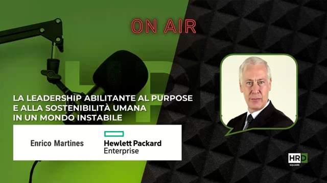 Leadership, purpose e sostenibilità HPE
