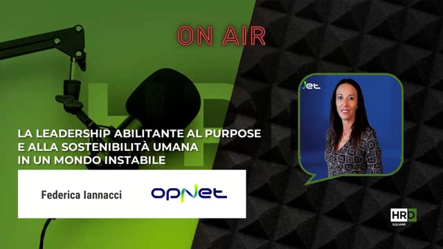 Leadership, purpose e sostenibilità OPNET