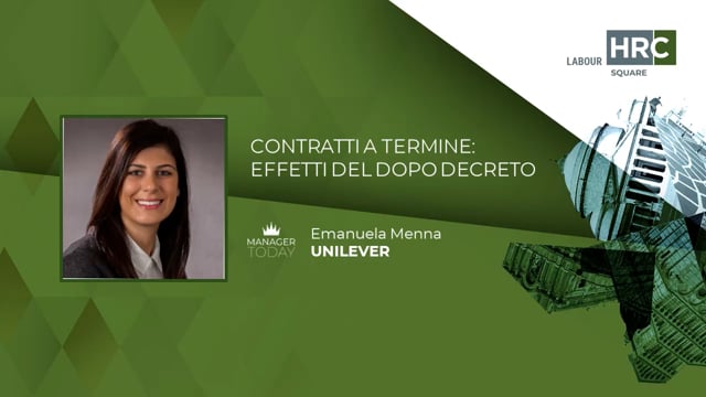 Contratti a Termine. Effetti del dopo Decreto UNILEVER