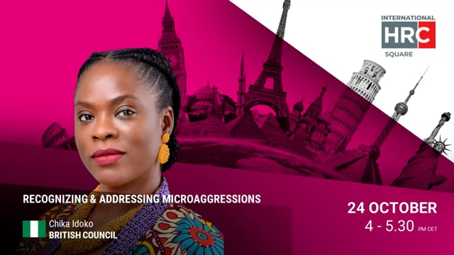 RECOGNIZING & ADDRESSING MICROAGGRESSIONS BRITISH COUNCIL