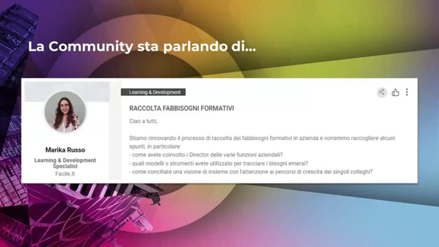 Q&A “Raccolta bisogni formativi” FM LOGISTIC