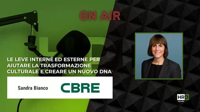 Trasformazione culturale e un nuovo DNA CBRE