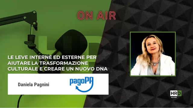 Trasformazione culturale e un nuovo DNA PAGOPA
