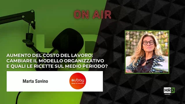 Aumento del costo del lavoro AUBAY