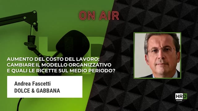 Aumento del costo del lavoro D&G