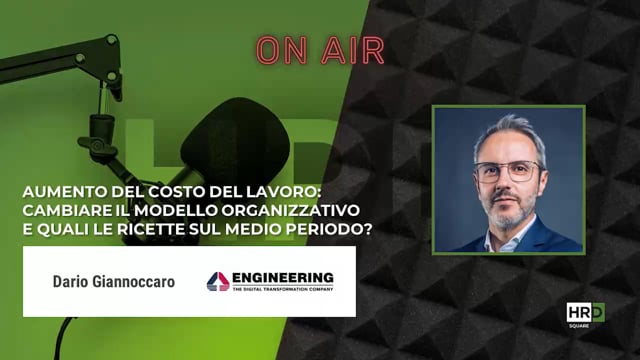 Aumento del costo del lavoro ENGINEERING INGEGNERIA INFORMAT ...