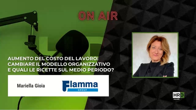 Aumento del costo del lavoro FLAMMA GROUP