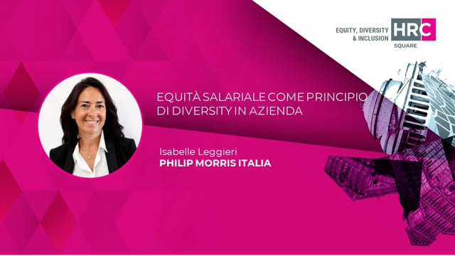 Equità salariale come principio di diversity in azienda PHI ...