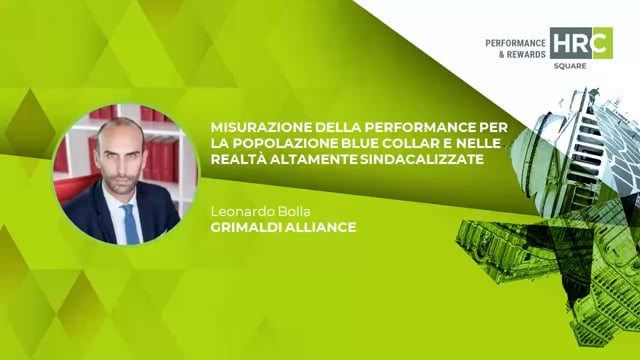 Misurazione della performance per la popolazione blue collar ...