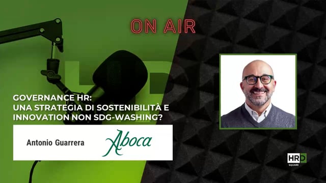 Governance HR - sostenibilità e innovation non SDG-washing  ...